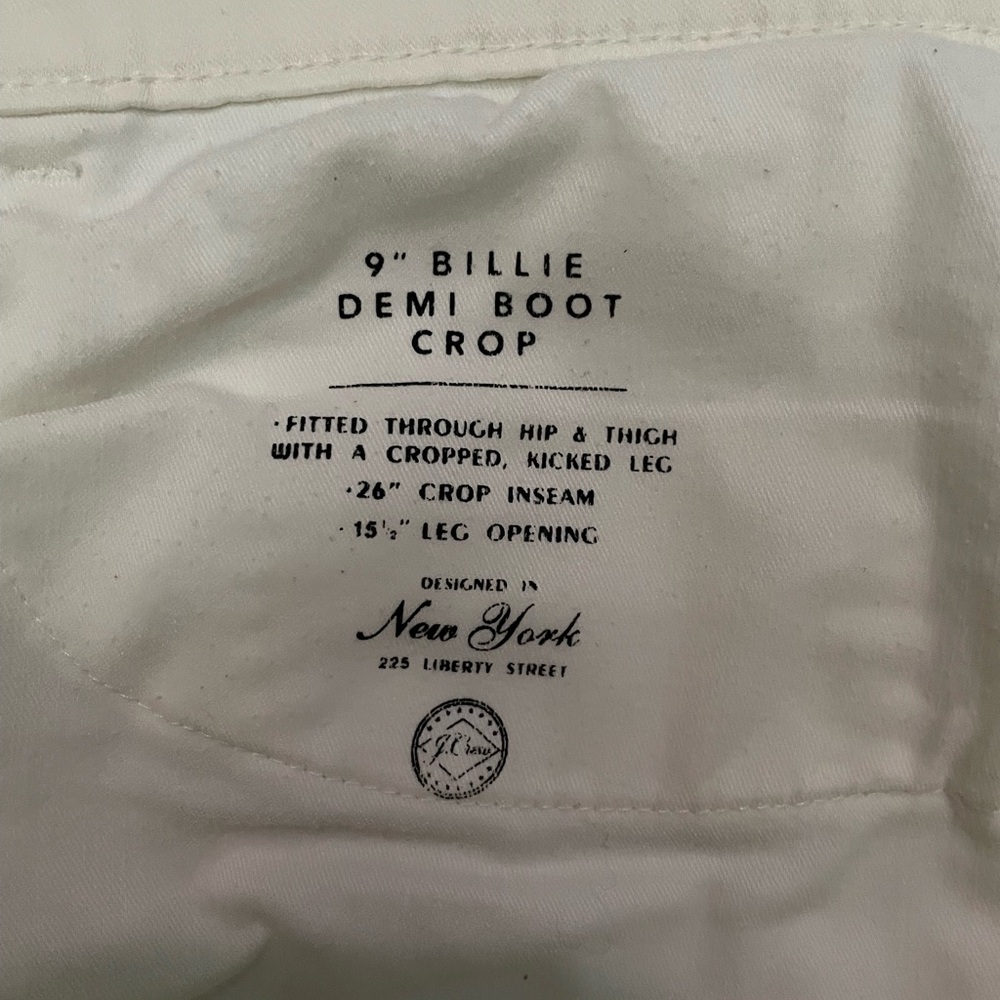 J. Crew Cream Denim Jeans - Picture 3 of 4